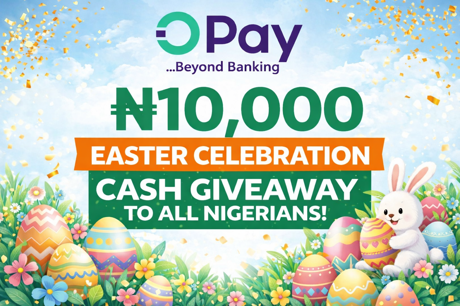 OPay Easter Giveaway